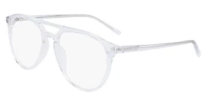 DKNY DK5025 00 GLASKLAR NEU Pilotenbrille Brillengestell für Damen mit Etui - Bild 1 von 1