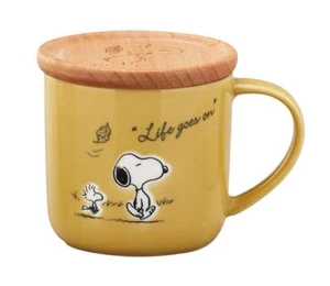 Taza PEANUTS SNOOPY con amarillo montaña rusa 350 ml SN613-11C Yamaka de Japón - Imagen 1 de 3