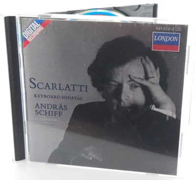 Domenico Scarlatti (1685-1757) Keyboard Sonatas CD Tape Andras Schiff Piano 1989 - Image 1 of 4