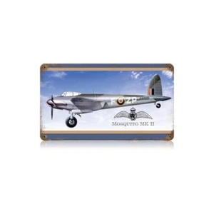 RAF Mosquito Blechschild - Hand Made in USA mit American Steel - Bild 1 von 1