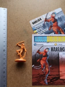 HARLOCK MINIATURE+CARTES FRANCAISES/ ZOMBICIDE 1ERE/+2EME EDITION G236 - Imagen 1 de 1