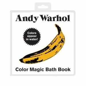 NEW In Bag, Andy Warhol Color Magic Bath Book