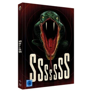 Mediabook Sssssnake Snake Cobra Cover B Dirk Benedict 1973 Blu-Ray + DVD New - Picture 1 of 2
