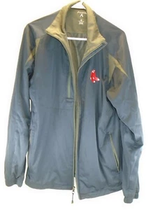 Antigua Boston Red Sox Vintage SOCK LOGO WINDBREAKER blau/grau Jacke Größe M gebraucht, in einwandfreiem Zustand - Bild 1 von 7