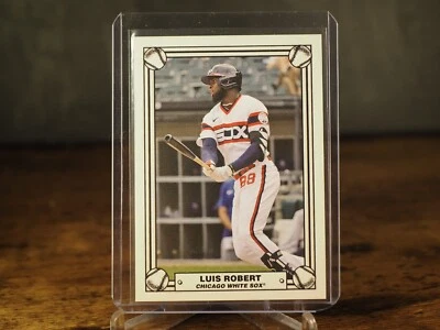 2020 Topps 582 Montgomery Club Set 3 #1 Luis Robert Chicago White Sox - Image 1 of 2
