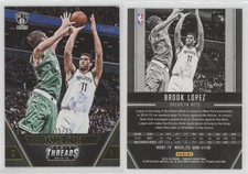 2015-16 Panini Threads Century Proof Gold /25 Brook Lopez #9