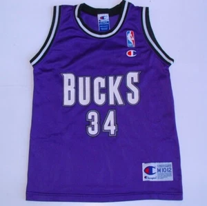 VTG RAY ALLEN MILWAUKEE BUCKS CHAMPION BASKETBALL JERSEY BOY'S MEDIUM 10-12 - Picture 1 of 10