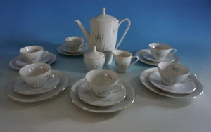 Hutschreuther Arzberg servizio caffè decoro erbe anni 60 (FM22-087) - Foto 1 di 4