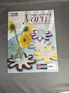 LEISURE ARTS USE UP THAT YARN! 13 DESIGNS TO CROCHET FROM YOUR STASH - Picture 1 of 6