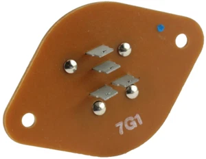 1969 - 1971 Corvette Blower Motor Resistor with Air Conditioning AC A/C C3 NEW - Picture 1 of 2