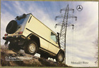 Mercedes G-Klasse Professional BR 461 Preisliste price list von 1/2010
