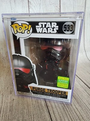 STAR WARS Purge Trooper Funko 533 Limited Edition MINT in HARD PROTECTOR BOX - Image 1 of 4