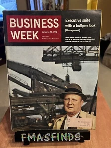H4 1962 HANNA MINING CO W A Marting BUSINESS WEEK Magazine - Picture 1 of 3