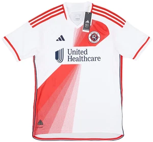 Adidas New England Revolution Home White Red Jersey Men's Size 3XL HI1881 $150 - Picture 1 of 2