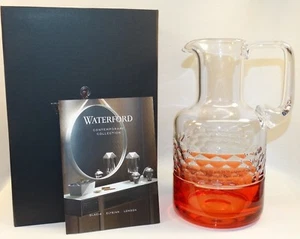 BEAUTIFUL WATERFORD CRYSTAL JO SAMPSON HALF AND HALF GINGER JUG BNIB 40018002 - Picture 1 of 12