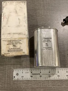 IRP Run Capacitor, Oval, 40 uF Mfd., 440 Volt, CR40X440 - Picture 1 of 10