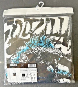 2023 Godzilla White T-Shirt, XL Short-Sleeve from Japan, Sealed NWT - Picture 1 of 9