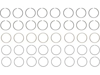 For 1999 Cadillac Seville Piston Ring Hastings 85382KSVW Engine Piston Ring - Image 1 of 2