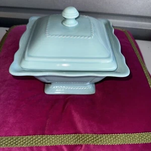 Gallery Collection PACIFIC BLUE by Southern Living 8.25” Square Candy Dish - Picture 1 of 6