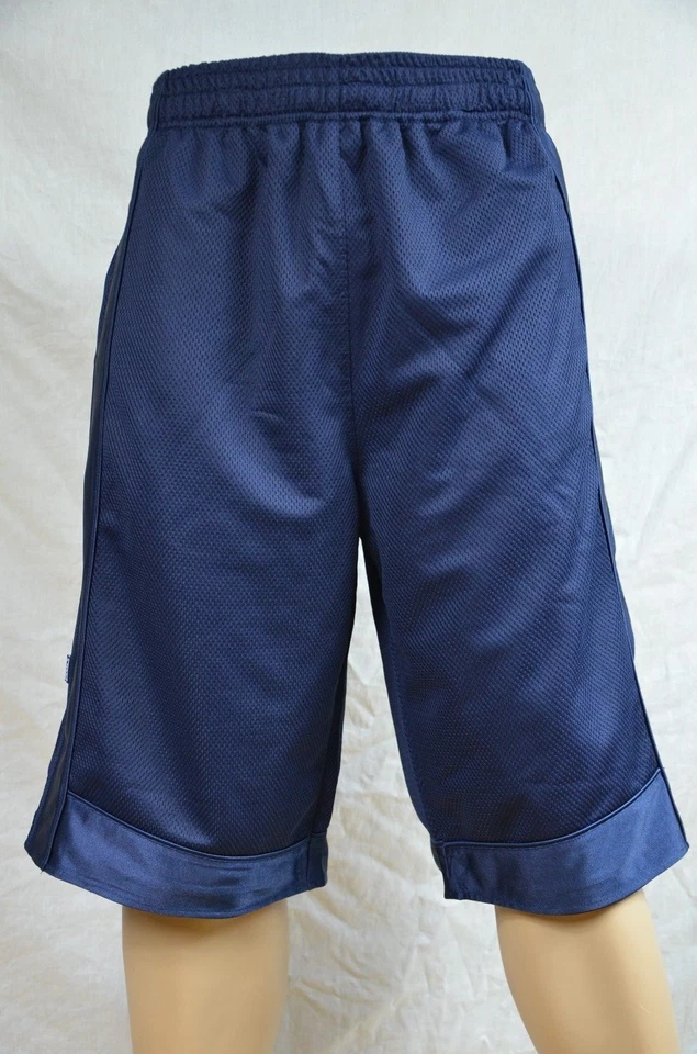 PANTALONES CORTOS DE MALLA PROCLUB AZUL MARINO GIMNASIO PESO PESADO BALONCESTO HOMBRE JERSEY S-7XL Foto 1 de 1