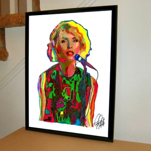 Debbie Harry Blondie Sängerin New Wave Musik Poster Druck Wandbild 18x24 - Bild 1 von 7