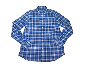 Vineyard Vines OTG Performance On The Go Plaid Button Down Shirt Brrr Mens Small - Picture 1 of 10