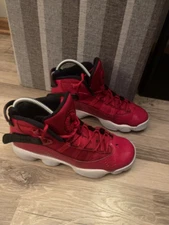 Nike Air Jordan 6 Rings Gym Red Black White Basketball Shoes 323419-601 Size 7Y