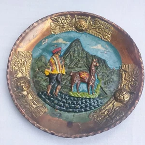 Vintage Antique Alpine Wall Hanging, Jerusalem - Picture 1 of 7