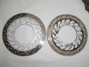 Parting out 1999 Honda ST1100 OEM 2 front brake disc rotors - Picture 1 of 2