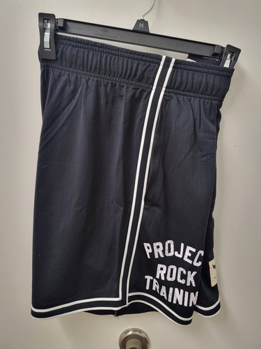 UNDER ARMOUR NUOVI CON ETICHETTE Pantaloncini da uomo Project Rock Penny Mesh neri XL