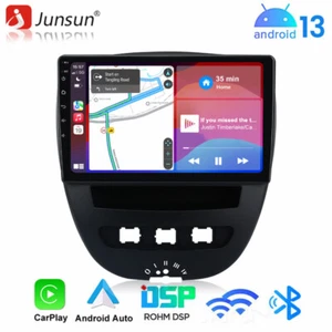 For Toyota Aygo /PEUGEOT 107 /Citroen C1 Car Stereo Radio Sat Nav Android 13 SWC - Picture 1 of 38