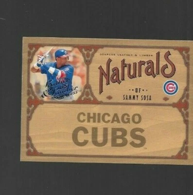 2005 Donruss Leather & Lumber Baseball Card #N19 SAMMY SOSA   1804/2000  Mint - Image 1 of 3