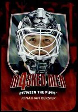 2011-12 BETWEEN THE PIPES M4SKED MEN JONATHAN BERNIER LOS ANGELES KINGS #MM-06