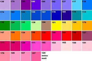 6 LEE color films 24 x 24 cm PAR 64 filter film color filter-free color selection - Picture 1 of 2