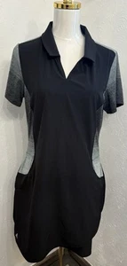 Adidas Damen Golf Kurzarm Kleid Größe L - Bild 1 von 8