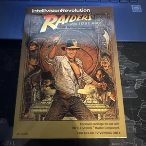 Mattel Intellivision New CIB Game - Raiders Of The Lost Ark Indiana Jones (atari - Picture 1 of 2