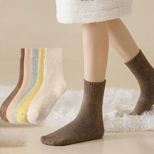Seamless Plus Velvet Mid-tube Sock Warmer Keep Warm Tool - Picture 1 of 21