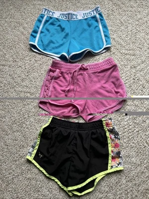 Girls Justice Shorts Size 8 Qty 3 - Image 1 of 4
