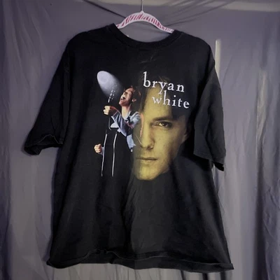 Camiseta De Colección Bryan Blanca “Something To Talk About” Gira Negra Gráfica Talla XXL Foto 1 de 4