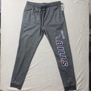 Buffalo Bills men’s XXL gray sweatpants brand new NFL team apparel 10030 - Picture 1 of 12