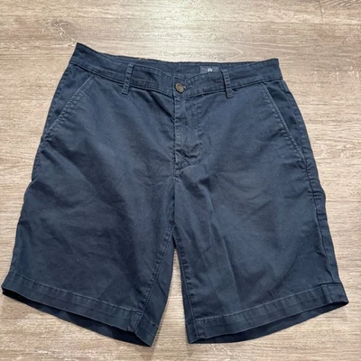 Adriano Goldschmied Shorts Mens 30 Blue Chino Cotton Casual 9" Preppy Minimal - Image 1 of 4