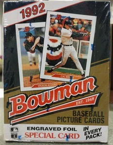 1992 Bowman Baseball 36 Pack Factory Sealed Box Nice Condition - Picture 1 of 6