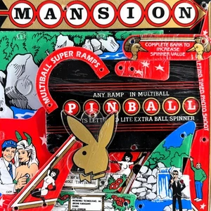 Data East Playboy 35th Anniversary Pinball Machine Playfield Plastic Set NOS - Picture 1 of 6