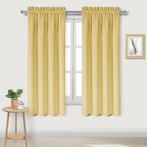 Verdunkelungsvorhänge für Schlafzimmer Stange Tasche 42 x 63" pro Stück - Bild 1 von 5