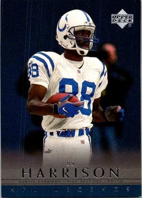 2000 Upper Deck Legends #29 Marvin Harrison Football card 11LL - Image 1 of 2