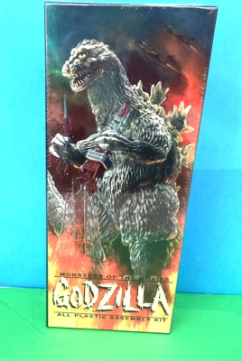 GOJIRA VS. THE TOKYO TOWER AURORA 1975 MONSTERS OF THE MOVIES MODEL KIT - Image 1 of 4