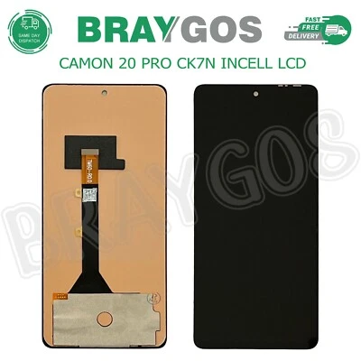BRAYGOS Für Tecno Camon 20 PRO CK7n Incell LCD Display Touchscreen Digitizer Montage