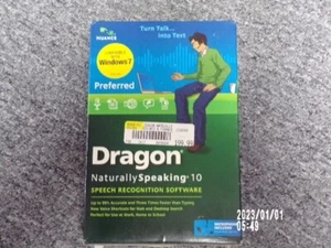 Nuance Dragon Naturally Speaking Standard Edition 10 Speech Recognition Software - Picture 1 of 2
