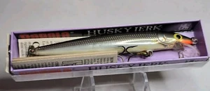 Rapala HUSKY JERK HJ12-S 4 3/4" 7/16 oz Silver/black Suspending Fishing Lure NEW - Picture 1 of 2