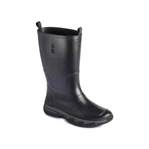BASS OUTDOOR FIELD MEN'S RAIN BOOTS COLOR BLACK SIZE 12 NIB - Picture 1 of 5